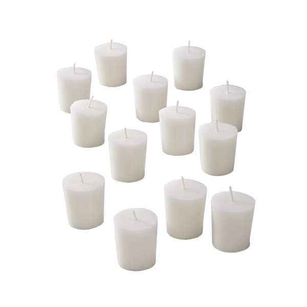 Latitude Run® 15Hour Votive Candle, Unscented, LongBurning Tea Light